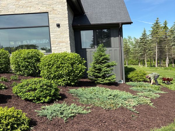 Landscaping project by HammerTime Landscaping LLC in Afton, MN.