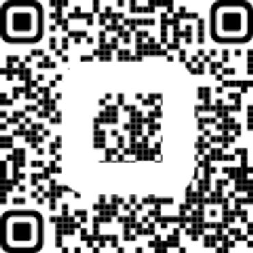 A black-and-white QR code on a white background.