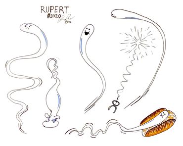 Rupert and ghosts like him are the spirits of flowers and plants