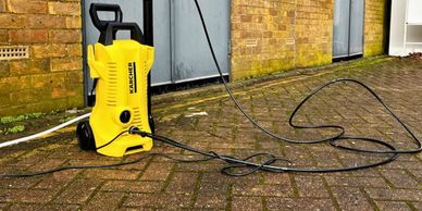 Patio, driveway and path power washing handyman services