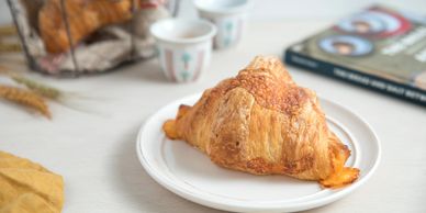 Bread And Salt Bakehouse, 3455 Semenyk Court Mississauga, Ontario, Canada, 
cheese croissant