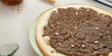 Bread And Salt Bakehouse, 3455 Semenyk Court Mississauga, Ontario, Canada, 
Lahm bi Ajeen