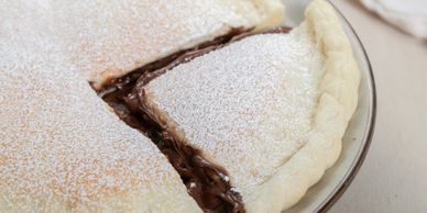 Bread And Salt Bakehouse, 3455 Semenyk Court Mississauga, Ontario, Canada, 
Nutella Manousheh