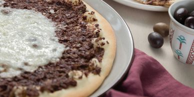 Bread And Salt Bakehouse, 3455 Semenyk Court Mississauga, Ontario, Canada, 
Olive Tapenade with chee