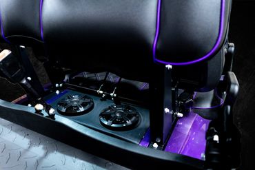 Experience unparalleled audio quality with our premium sound system featuring Bluetooth sync