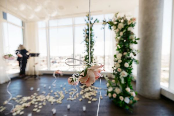 Wedding proposal at Hotel X, Toronto