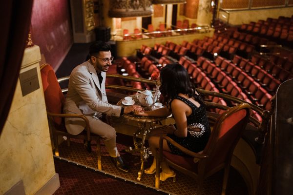 Wedding Proposal at the Elgin Theatre, Toronto