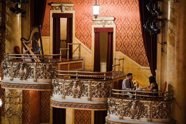 Wedding Proposal at the Elgin Theatre, Toronto