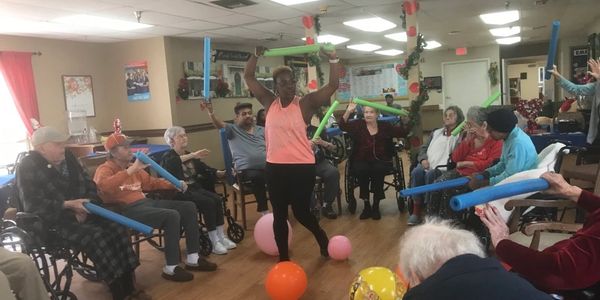 As a geriatrics life coach, Dr. Phelps teaches small group aerobic classes throughout DFW.  