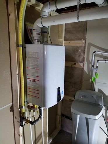 Navien tankless hot water heater