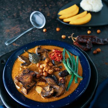 street curry a base de plantas (vegano)