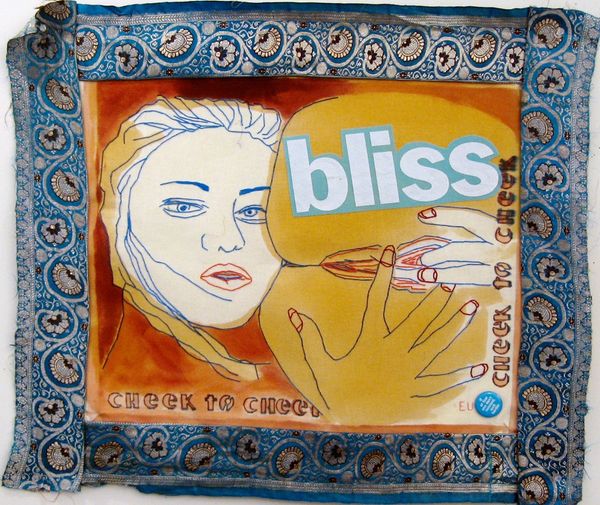 cheek to cheek embroidery and tapestry by eve eurydice