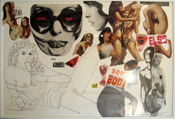 The long soft wild kiss of somebody else collage by eve eurydice