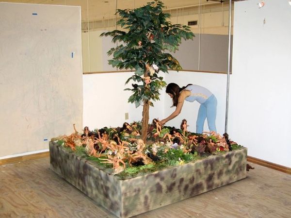 Eve eurydice art installation