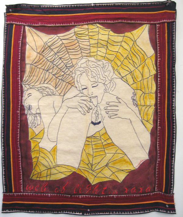 Web of light embroidery by eve eurydice