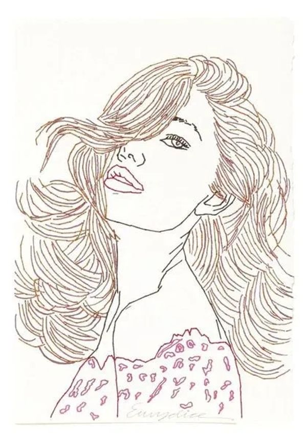 WE, THE PEOPLE: IN THE LINE OF BEAUTY 4 embroidery by eve eurydice