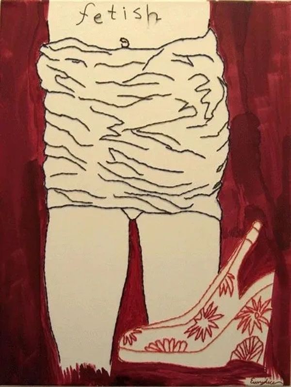 FETISH embroidery by eve eurydice