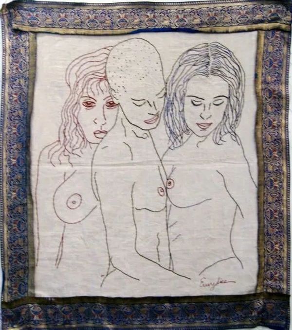 I AM embroidery by eve eurydice