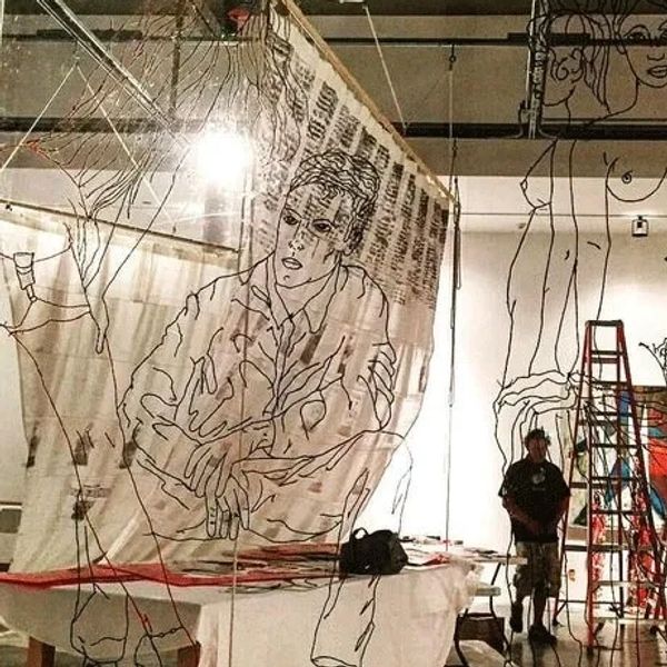 SUSPENSE INSTALLATION BY EVE EURYDICE