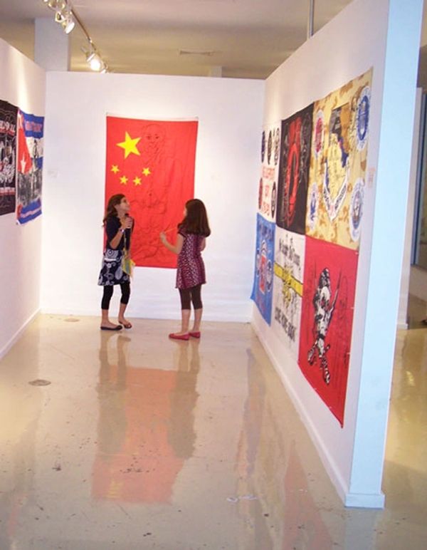 Flag exhibit by eve eurydice