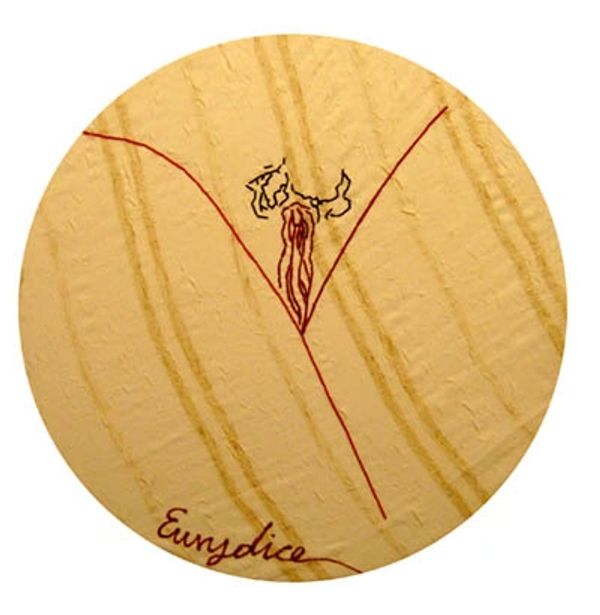 Yoni Circle embroidery by eve eurydice