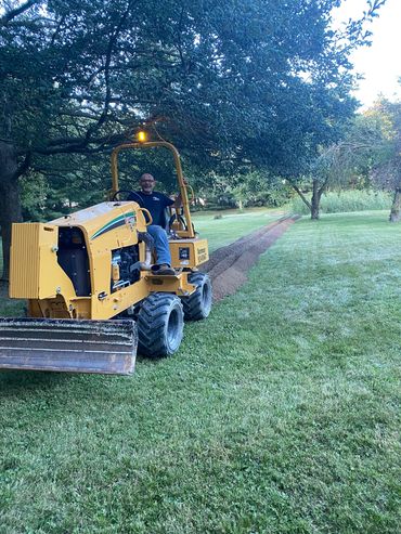 New or replacement Water Service, installed in Atlanta, Indiana