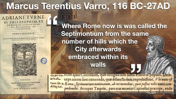 varro identifies rome