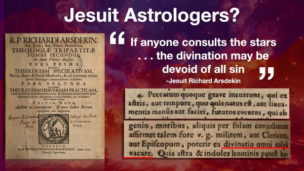 meme containing historical evidence for the jesuit point