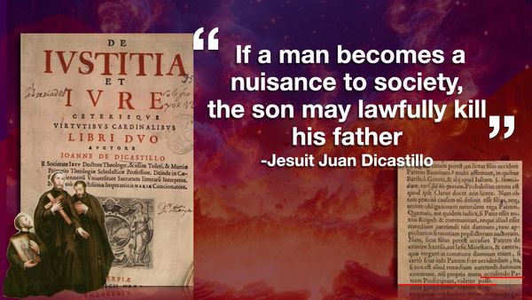 meme containing historical evidence for the jesuit point