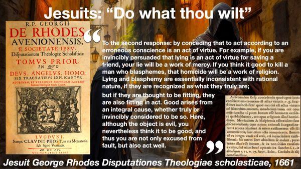 meme containing historical evidence for the jesuit point