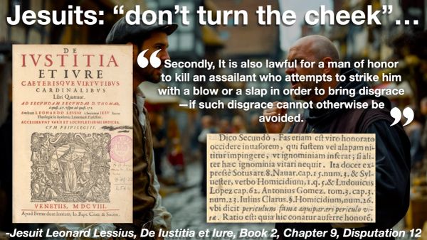 meme containing historical evidence for the jesuit point