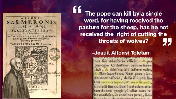 meme containing historical evidence for the jesuit point
