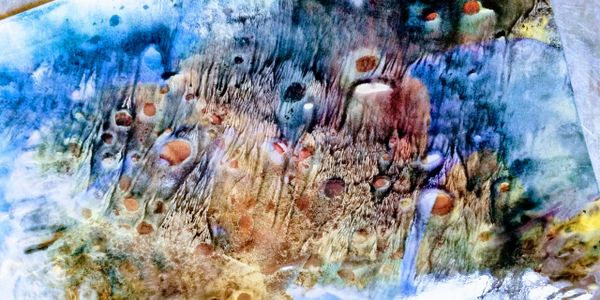 Marbleized paper, GeoGraphic Gems