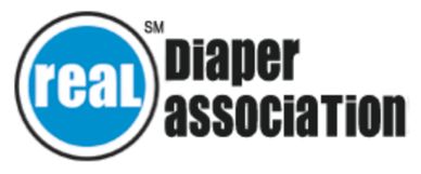 Real Diaper Association logo for parent and families cloth diapering infants and newborns naturally