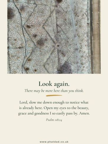 Inspirational prayer to notice beauty and grace.