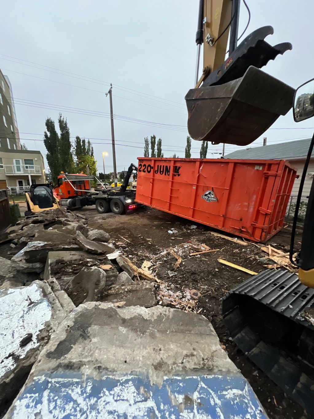 Full Edmonton Demolition Services.