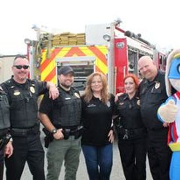 Benton Police Chief and Staff