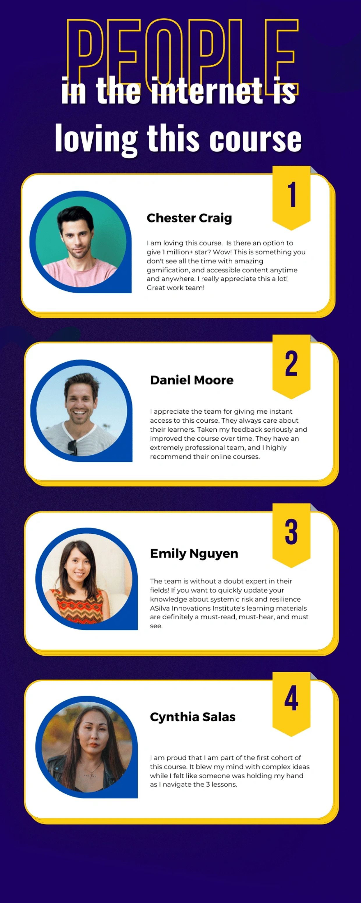 What people are saying about the Course- Systemic risk, Global Crisis, DRR, and Resilience by ASilva