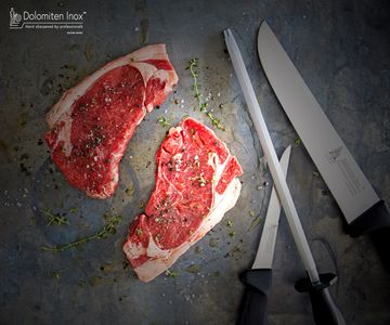 butcher knives. meat knives.