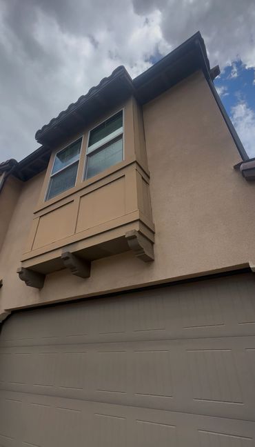 Exterior of home, Before: