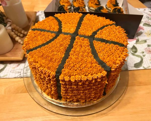Basketball Theme cake