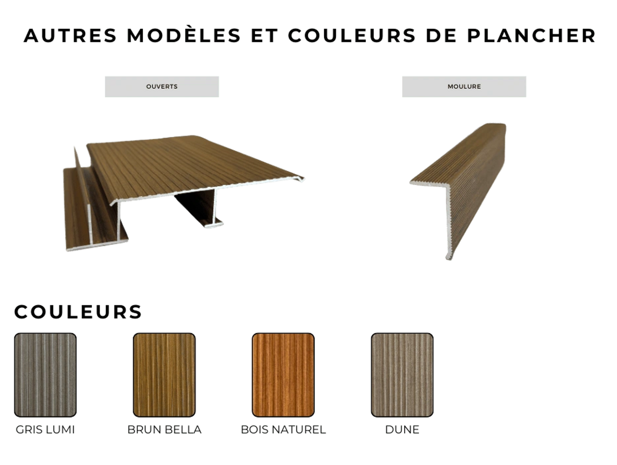 « terrasse » « planche » « plancher aluminium » « balcons  » « Plancher aluminium » « Aluminium »