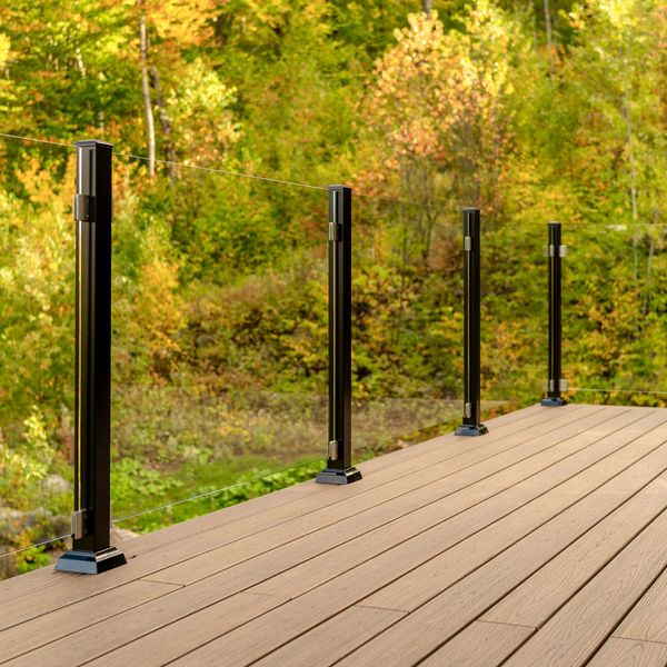 « installation » « Rampe aluminium » « terrasse » « escalier » « rampe d'aluminium » « Balcon »