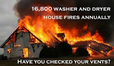 House fire clogged dryer venting