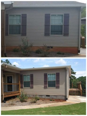 Red clay stain removal in Sparta Georgia