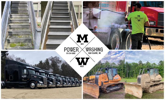 Midwest Power Washing offers a variety of pressure washing services.
