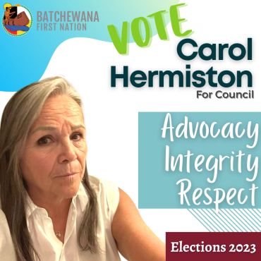 Carol Hermiston Batchewana Election