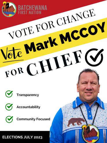 Mark McCoy Batchewana First Nation Election