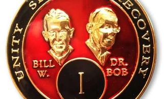 Bill and Bob medallion.