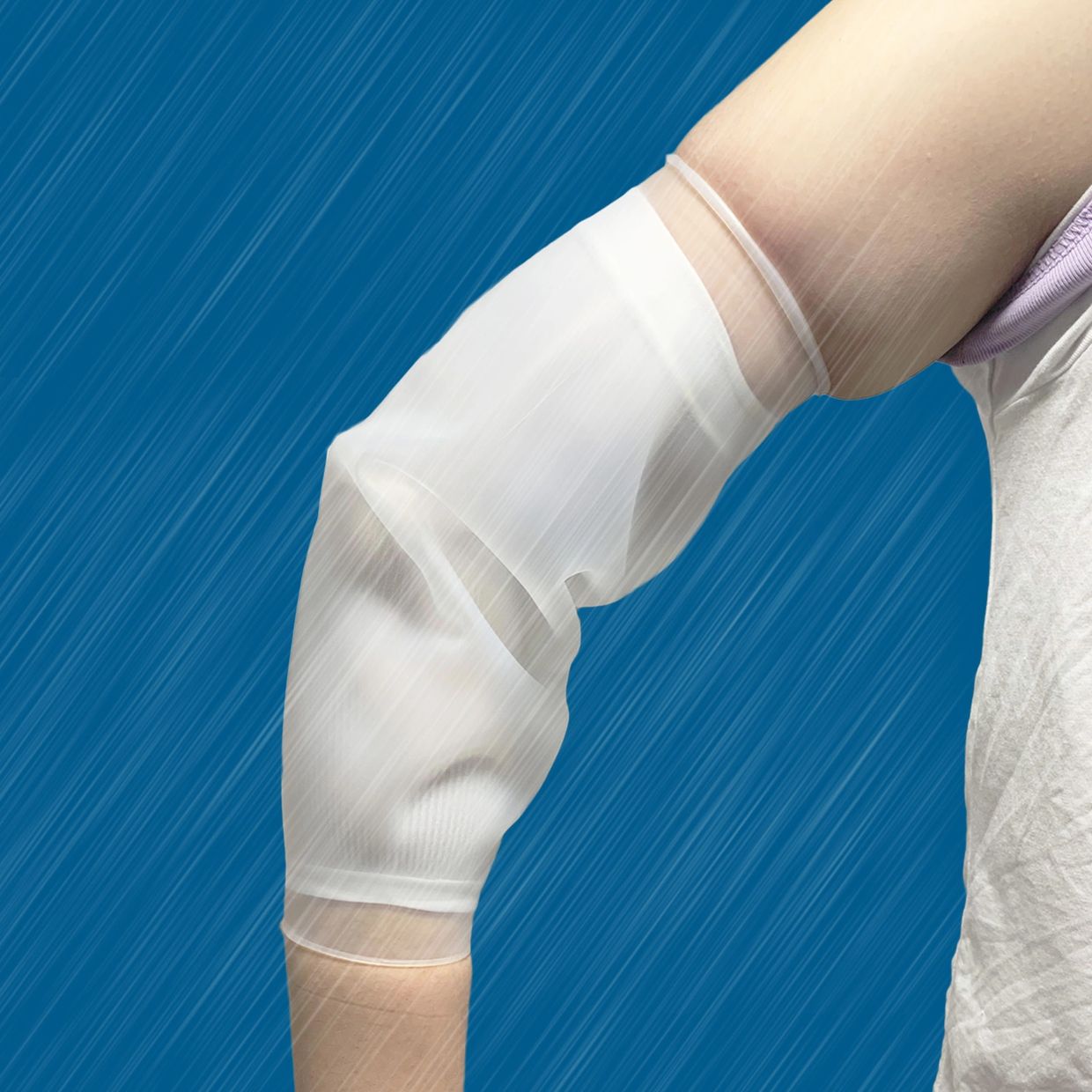 Waterproof PICC Line Shower Cover for Chemotherapy Arm Shower Cast Bandage Protector for Adult